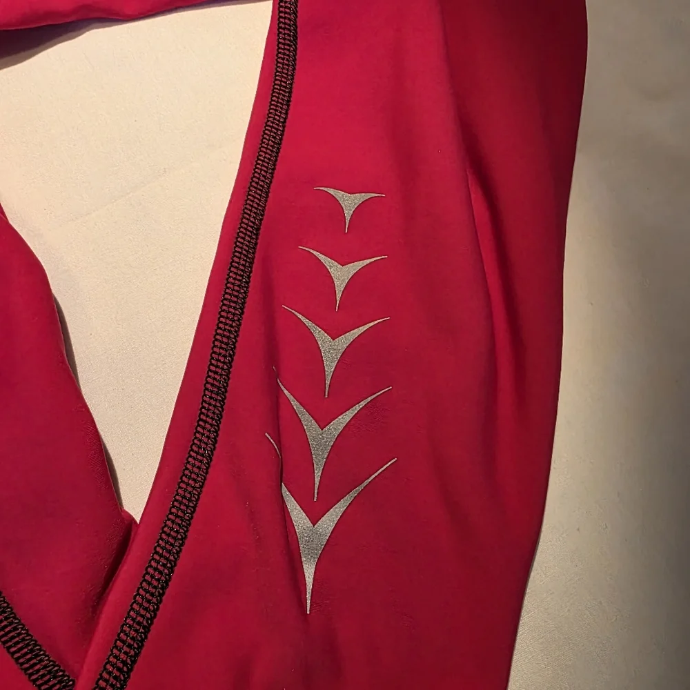 Gore Active Bike Wear Quarter Zip Long Sleeve Cycling Jacket Performance L EUC